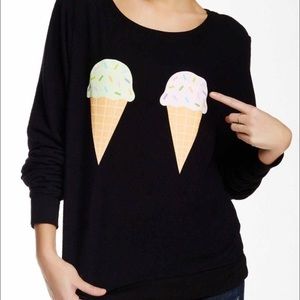Wildfox Ice Cream Sweatshirt